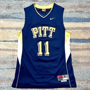 Authentic Nike Elite Pitt #11 NCAA College Basketball Jersey | Worn Once | Small
